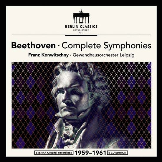 Cover for Beethoven / Leipzig / Konwitschny · Beethoven: Complete Symphonies (CD) [Remastered edition] (2017)