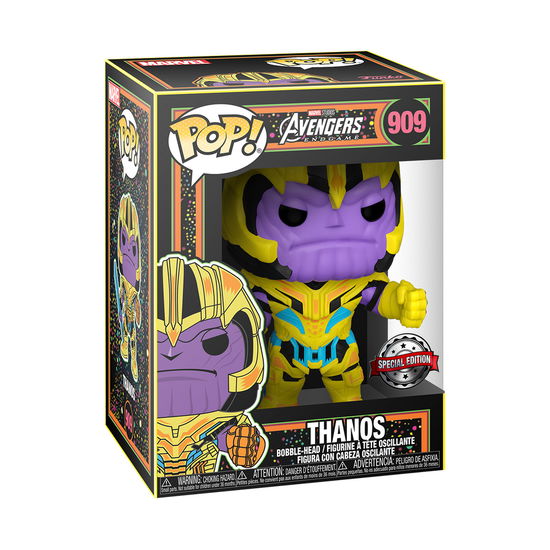 Cover for Marvel: Funko Pop! · Blacklight - Thanos (MERCH)