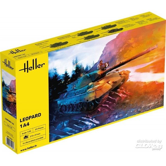 Cover for Heller · 1/35 Leopard 1a4 (Spielzeug)