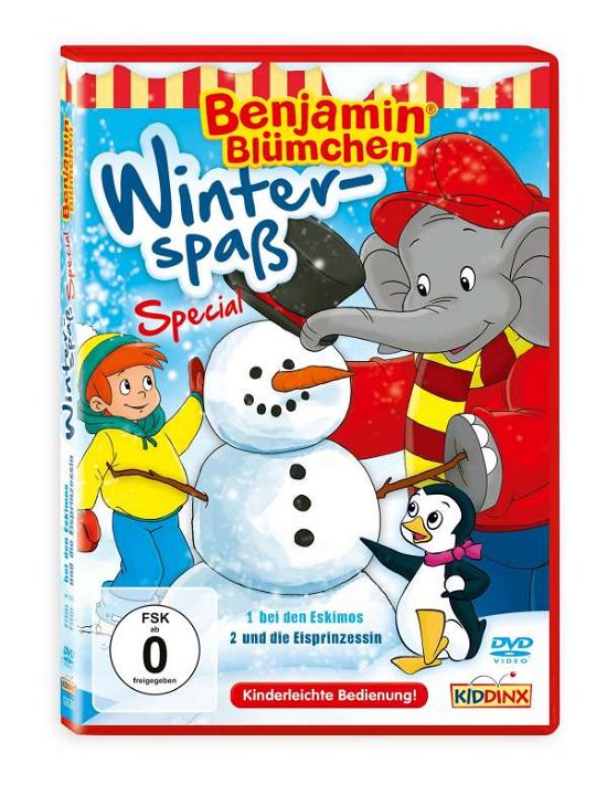 Cover for Benjamin Blümchen · WINTERSPAß (BEI DEN ESKIMOS UND DIE EISPRINZESSIN) (DVD) (2020)