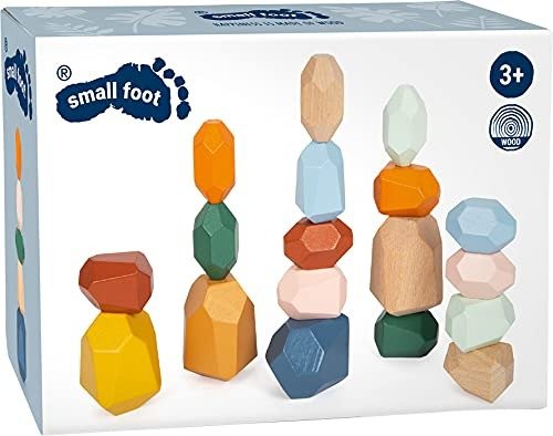 Cover for Small Foot · Houten Balans Blokken Safari 18Dlg (Toys) (2024)