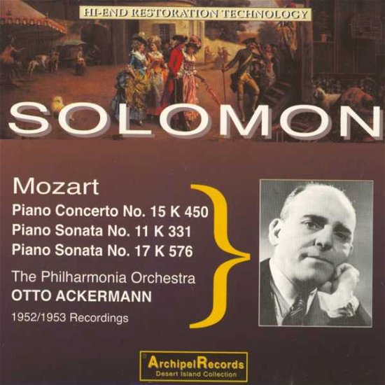 Cover for Mozart / Solomon · Klavierkonzert 15 Klavier (CD) (2012)