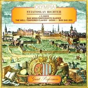 The Well-Tempered Clavier,Book I - Sviatoslav Richter - Musique - OLYMPIA - MEZHDUNARODNAYA KNIGA MUSICA - 4607167790261 - 31 janvier 2024