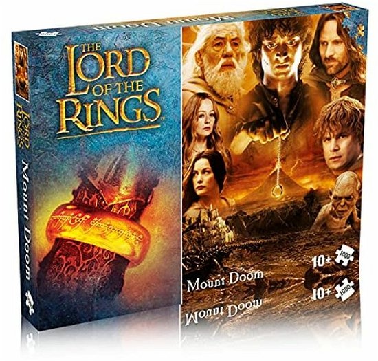 Lord of the Rings Mount Doom 1000 Piece Puzzle - LOTR Mount Doom 1000 pce Jigsaw Puzzle - Livros - WINNING MOVES - 5036905045261 - 1 de março de 2024