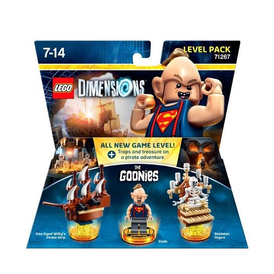 Lego Dimensions: Level Pack - The Goonies (DELETED LINE) - Warner Brothers - Fanituote - Warner - 5051892201261 - torstai 11. toukokuuta 2017