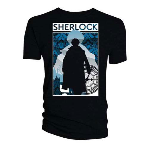 Sherlock: Silhouette City (T-Shirt Donna Tg. L) - Sherlock - Outro -  - 5052473146261 - 