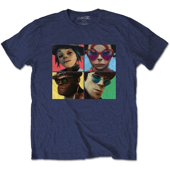 Cover for Gorillaz · Gorillaz Unisex T-Shirt: Humanz (T-shirt) [size S]