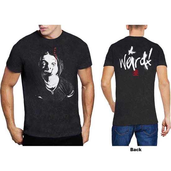 Cover for Yungblud · Yungblud Unisex T-Shirt: Weird (Black) (Back Print &amp; Wash Collection) (T-shirt) [size S] (2021)