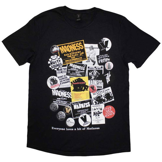 Cover for Madness · Madness Unisex T-Shirt: Posters &amp; Stickers (T-shirt) [size S]