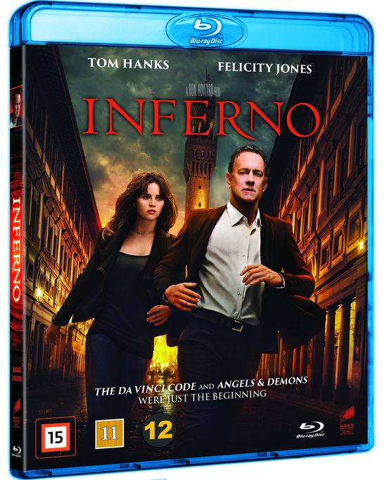 Cover for Tom Hanks / Felicity Jones · Inferno (Blu-Ray) (2017)