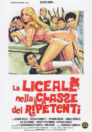 Cover for Liceale Nella Classe Dei Ripet · Liceale Nella Classe Dei Ripetenti (La) (DVD) (2019)