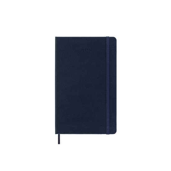 Cover for Moleskine · Moleskine 2025 12-Month Weekly Large Hardcover Notebook: Sapphire Blue (Paperback Bog) (2024)