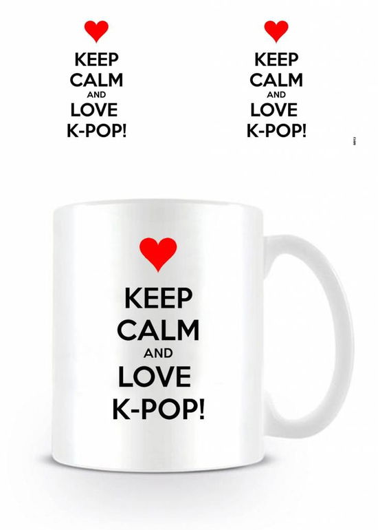 Cover for Mokken · Keep Calm And Love K-Pop (Mugg)