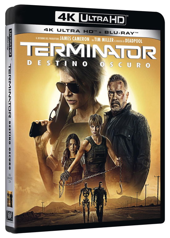 Cover for Terminator · Terminator - Destino Oscuro (4k Ultra Hd + Blu Ray  2d) (Blu-Ray) (2020)