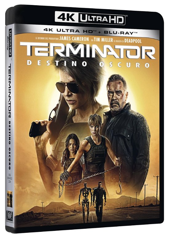 Cover for Terminator · Terminator - Destino Oscuro (4k Ultra Hd + Blu Ray  2d) (Blu-ray) (2020)