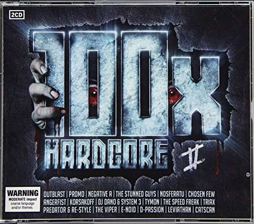 Cover for 100 Best Hardcore (CD) (2011)