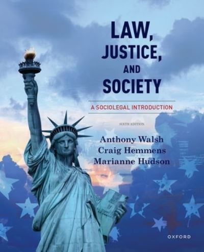 Cover for Anthony Walsh · Law, Justice, and Society (Paperback Book) (2022)