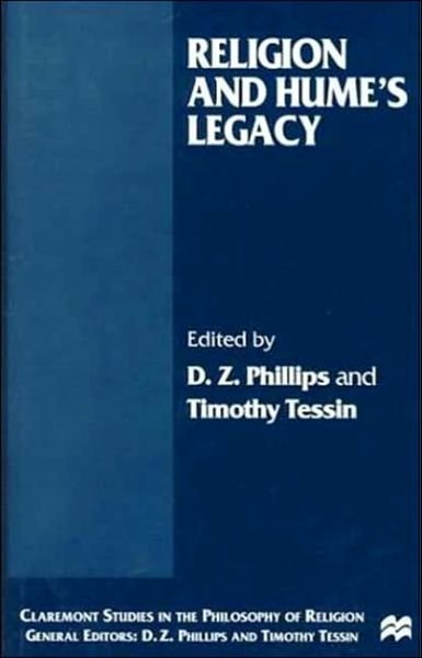 Cover for Dewi Zephaniah Phillips · CSPR; Religion and Hume's Legacy - Claremont Studies in the Philosophy of Religion (Hardcover bog) [1999 edition] (1999)