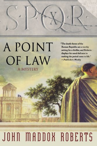 Cover for John Maddox Roberts · A Point of Law (Pocketbok) [Reprint edition] (2007)