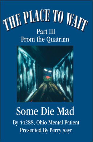 Cover for 44288 Ohio Ment Presented by Perry Aayr · The Place to Wait: Part III of the Quatrain Some Die Mad (Hardcover Book) (2002)