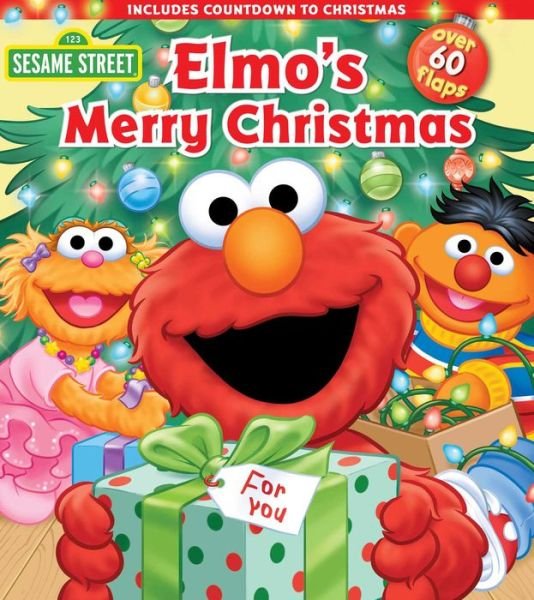 Cover for Sesame Street · Elmo's Merry Christmas (Lift-the-flap) (Board book) [Ltf Brdbk edition] (2011)