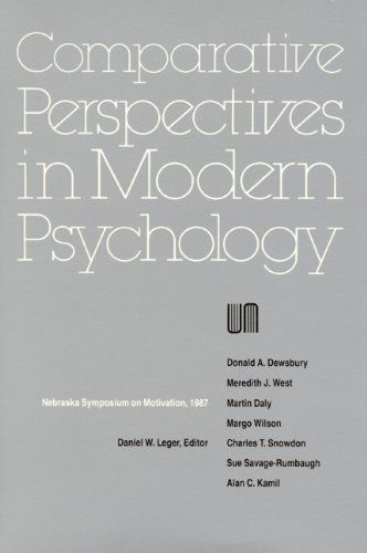 Cover for Nebraska Symposium · Nebraska Symposium on Motivation, 1987, Volume 35: Comparative Perspectives in Modern Psychology - Nebraska Symposium on Motivation (Paperback Book) (1988)