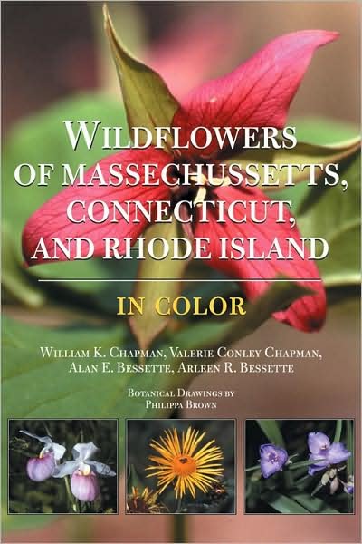Cover for William K. Chapman · Wildflowers of Massachusetts, Connecticut, and Rhode Island in Color (Paperback Book) (2009)