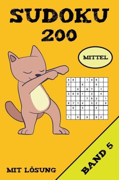 Cover for Kawaii Sudoku · Sudoku 200 Mittel Mit Loesung Band 5 (Taschenbuch) (2019)