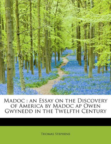 Madoc: an Essay on the Discovery of America by Madoc Ap Owen Gwynedd in the Twelfth Century - Thomas Stephens - Libros - BiblioLife - 9781113812261 - 3 de agosto de 2011