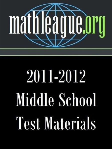 Cover for Tim Sanders · Middle School Test Materials 2011-2012 (Taschenbuch) (2012)