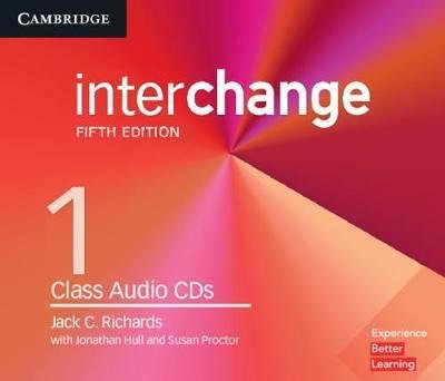 Cover for Jack C. Richards · Interchange Level 1 Class Audio CDs - Interchange (Audiobook (CD)) [5 Revised edition] (2017)