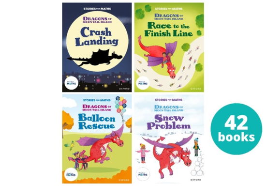 Stories for Maths: Oxford Reading Levels 7-8: Dragons of Moontail Island Y2/P3 (42 book pack) - Stories for Maths - Jo Cotterill - Livres - Oxford University Press - 9781382058261 - 18 novembre 2024