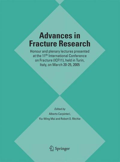 Cover for A Carpinteri · Advances in Fracture Research: Honour and plenary lectures presented at the 11th International Conference on Fracture (ICF11), held in Turin, Italy, on March 20-25, 2005 (Hardcover Book) [2006 edition] (2006)