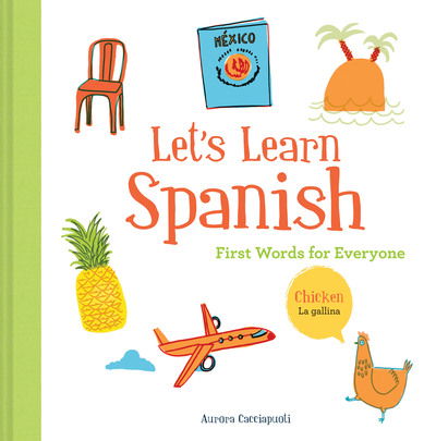 Cover for Aurora Cacciapuoti · Let's Learn Spanish (Hardcover Book) (2020)