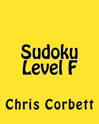 Cover for Chris Corbett · Sudoku Level F: Moderate Sudoku Puzzles (Pocketbok) [Act edition] (2012)