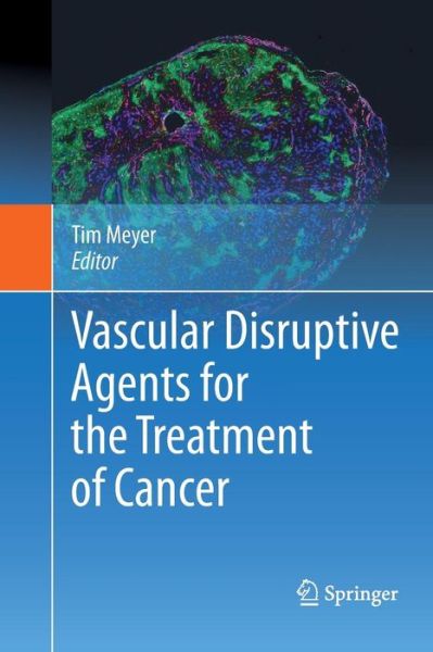 Cover for Tim Meyer · Vascular Disruptive Agents for the Treatment of Cancer (Paperback Book) [2010 edition] (2014)