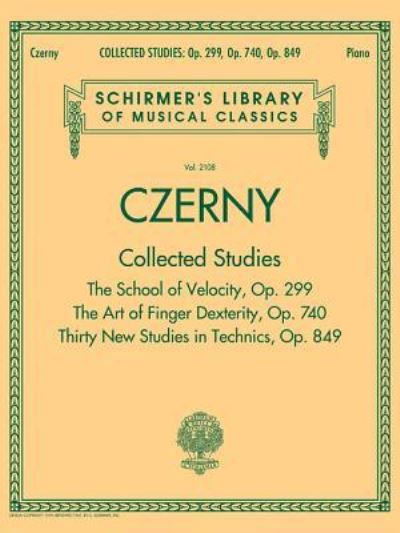 Cover for Carl Czerny · Collected Studies (Bok) (2015)