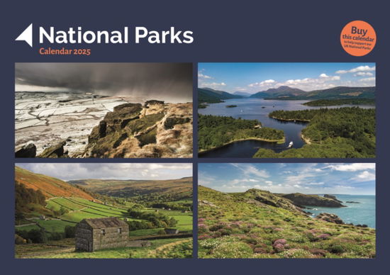 Cover for Carousel Calendars · National Parks A4 Calendar 2025 (Paperback Book) (2024)