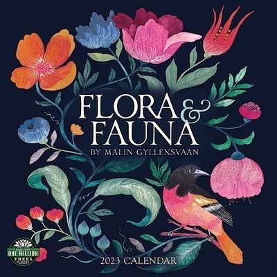 Cover for Malin Gyllensvaan · Flora &amp; Fauna 2023 Wall Calendar - Square (Calendar) (2022)