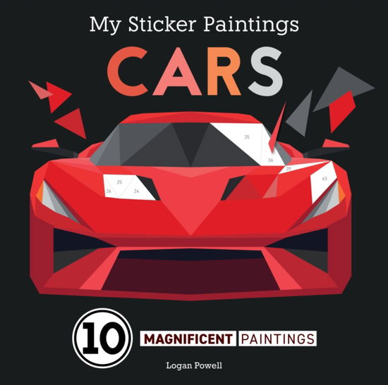 Cover for Logan Powell · My Sticker Paintings: Cars: 10 Magnificent Paintings (Paperback Book) (2023)