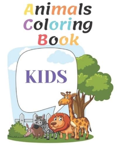 Cover for Brend New · Animals Coloring Book (Paperback Book) (2020)