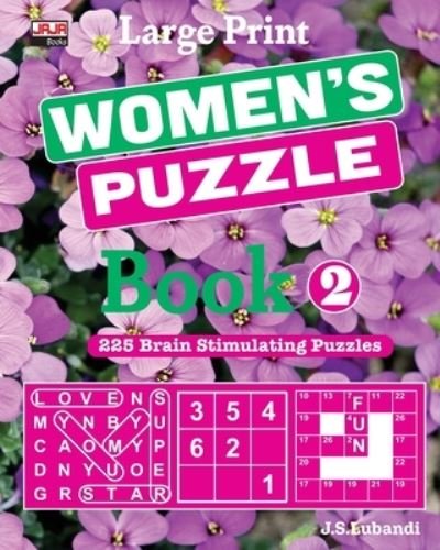 Cover for Jaja Media · Large Print WOMEN'S PUZZLE Book 2 (Paperback Book) (2019)