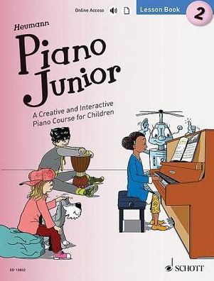 Cover for Hans-Gunter Heumann · Piano Junior - Lesson Book 2: A Creative and Interactive Piano Course for Children (Bog) (2017)