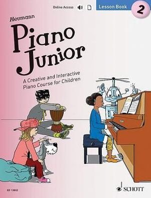 Cover for Hans-Gunter Heumann · Piano Junior - Lesson Book 2: A Creative and Interactive Piano Course for Children (Bok) (2017)
