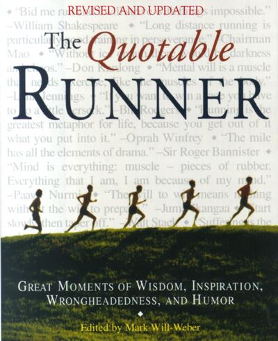 Cover for Mark Will-Weber · The Quotable Runner (Taschenbuch) (2008)