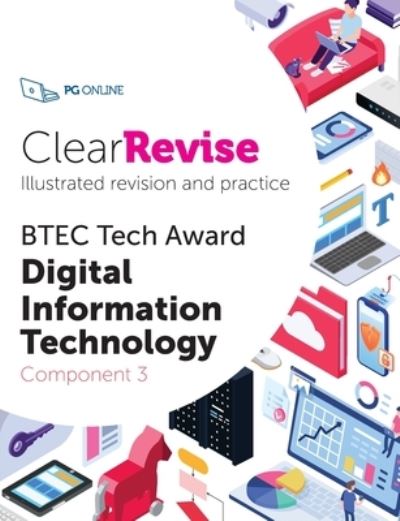 Cover for ClearRevise BTEC Digital Information Technology Level 1/2 Component 3 (Paperback Book) (2020)