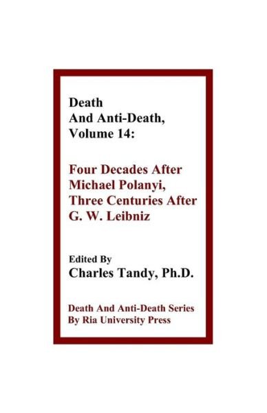 Cover for Charles Tandy · Death and Anti-Death, Volume 14 (Paperback Book) (2016)