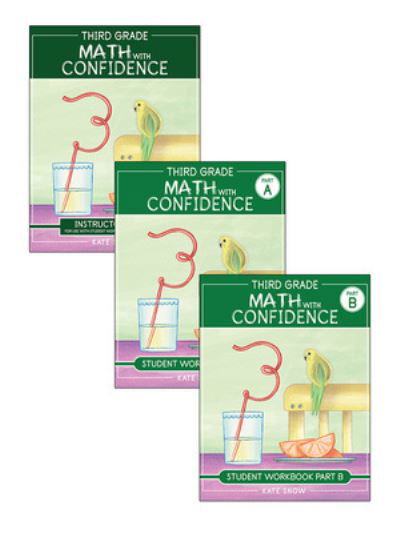Cover for Kate Snow · Third Grade Math with Confidence Complete Bundle - Math with Confidence (Paperback Bog) (2023)