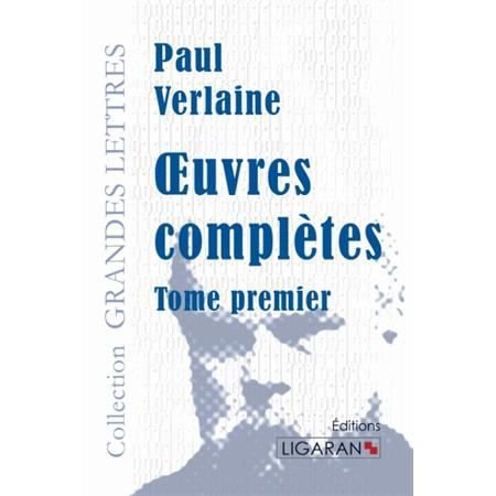 Cover for Paul Verlaine · Oeuvres complètes (grands caractères) (Paperback Book) (2015)
