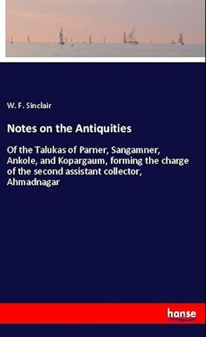 Cover for Sinclair · Notes on the Antiquities (Buch)
